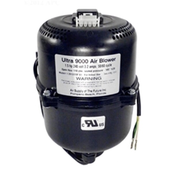 Air Supply Of The Future 240V 1.5HP 3.5A 4 Pin Amp Cord Ultra 9000 Portable Spa Air Blower AS3915231 - main